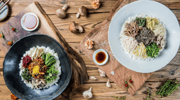 A Flower Blossom On The Rice