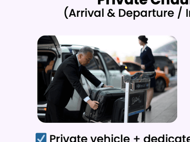 Chauffeur service left